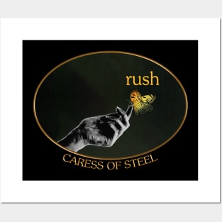 Rush Caress of Steel Round Posters and Art